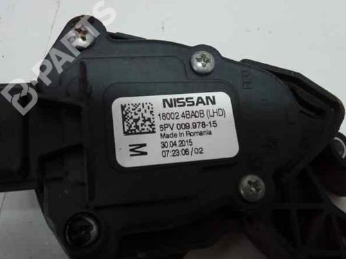 Pedal NISSAN QASHQAI II (J11, J11_) 1.5 dCi | BP1941453I4 