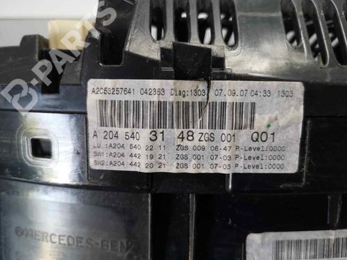 Instrument cluster MERCEDES-BENZ C-CLASS (W204) C 200 CDI (204.007, 204.006) | BP4232879C47 