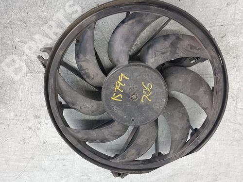 Used Radiator fan PEUGEOT 206 Hatchback (2A/C) 1.4 HDi eco 70 (68 hp) 11987534