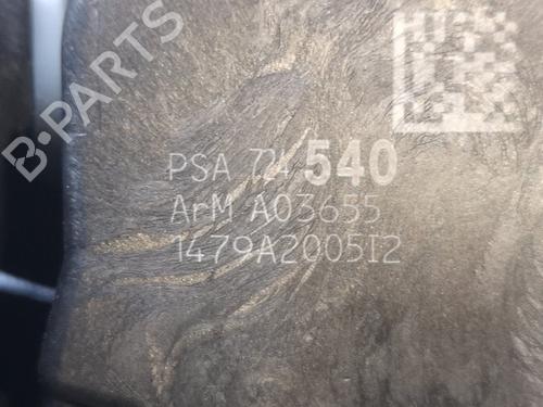 Rear right lock PEUGEOT 3008 I MPV (0U_) 2.0 HDi 150 / BlueHDi 150 | BP11946641C99 
