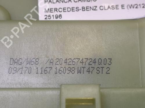 Gear lever MERCEDES-BENZ E-CLASS (W212) E 220 CDI / BlueTEC (212.001, 212.002) | BP18903285M90 