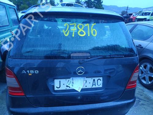 Used Tailgate Tailgate MERCEDES-BENZ A-CLASS (W168) A 160 (168.033, 168.133) (102 hp) 39720883 39720883