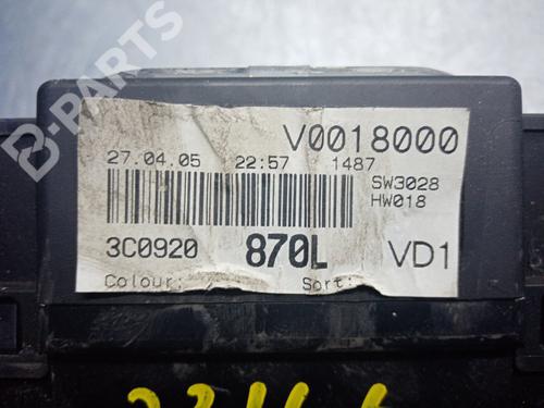 Instrument cluster VW PASSAT B6 (3C2) 2.0 TDI | BP8256269C47 