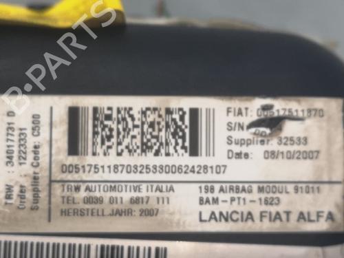 Passenger airbag FIAT BRAVO II (198_) 1.9 D Multijet (198AXB1A) | BP6964845C10 