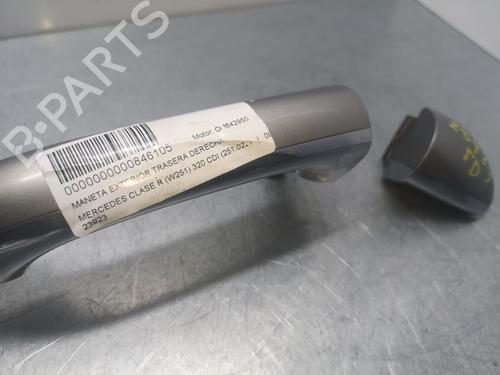 Rear right exterior door handle MERCEDES-BENZ R-CLASS (W251, V251) R 350 CDI 4-matic (251.022, 251.122) | BP16752951C130 