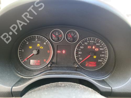 Used Instrument cluster AUDI A3 (8P1) 1.9 TDI (105 hp) 32288518