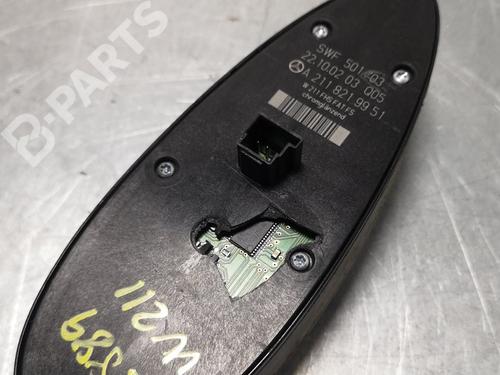Left front window switch MERCEDES-BENZ E-CLASS (W211) E 200 NGT (211.042) | BP10302715I27 