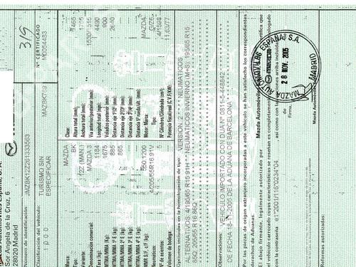 Engine MAZDA 3 Saloon (BK) 1.6 (BK12) | BP33049330M1 - Image 9