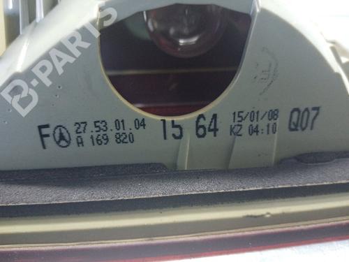 Left tailgate light MERCEDES-BENZ B-CLASS Sports Tourer (W245) B 180 CDI (245.207) | BP8940022C79 
