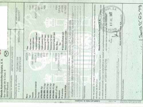 Rear wiper motor MAZDA 2 (DY) 1.4 CD | BP623566M102 