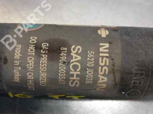 Left rear shock absorber NISSAN QASHQAI / QASHQAI +2 I (J10, NJ10, JJ10E) 1.5 dCi | BP6434762M18 
