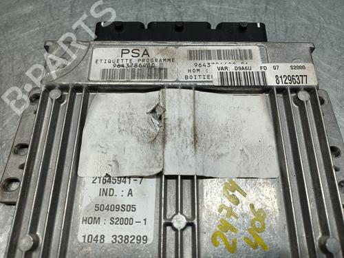 Engine control unit (ECU) PEUGEOT 406 (8B)  | BP19781177M57 