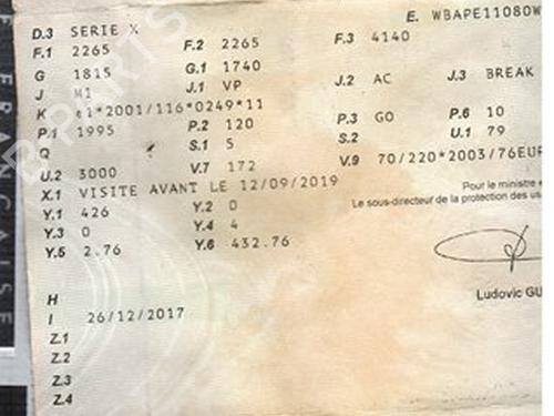 Engine BMW X3 (E83) xDrive 20 d | BP31178578M1 