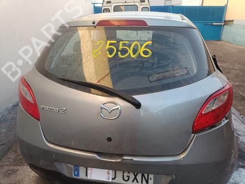 Used Tailgate MAZDA 2 (DE_, DH_) 1.4 MZR-CD (68 hp) 31172493