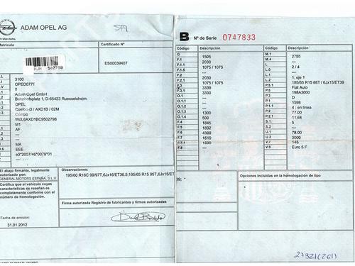 Climate control OPEL COMBO Box Body/MPV (X12)  | BP34211209I5  - Image 7