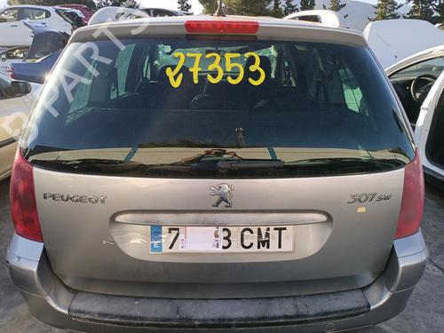 Used Tailgate Tailgate PEUGEOT 307 Break (3E) 1.6 16V (109 hp) 35929923 35929923