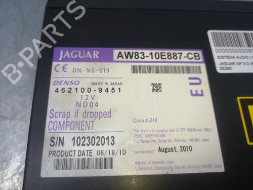 Radio JAGUAR XF I (X250) 3.0 D | BP19575413E6 