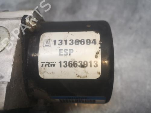 ABS pump OPEL VECTRA C (Z02) 1.9 CDTI (F69) | BP12551252M43 