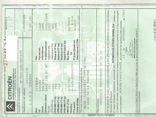 Engine control unit (ECU) CITROËN SAXO (S0, S1)  | BP16127612M57 