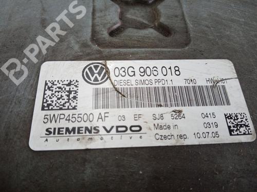Engine control unit (ECU) VW PASSAT B6 (3C2) 2.0 TDI | BP4410751M57 