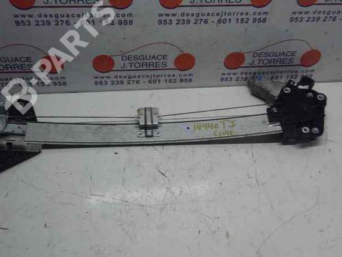 Used Rear left window mechanism HONDA CIVIC VIII Hatchback (FN, FK) 2.2 CTDi (FK3) (140 hp) 175211