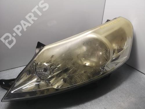 Left headlight FIAT SCUDO Van (270_, 272_) 2.0 D Multijet (120 hp) 11278902