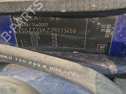 Heater resistor SEAT IBIZA II (6K1) | BP30061433M108