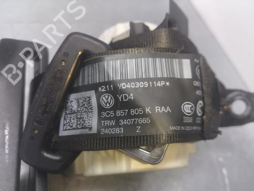 Rear left seatbelt VW PASSAT B7 (362) 1.6 TDI | BP17622289I29 