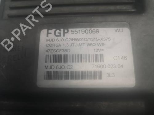 Engine control unit (ECU) OPEL CORSA C (X01) | BP40297035M57 - Image 4