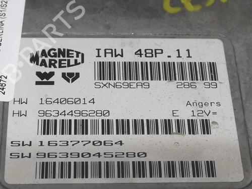 Engine control unit (ECU) PEUGEOT 406 (8B)  | BP17673681M57 