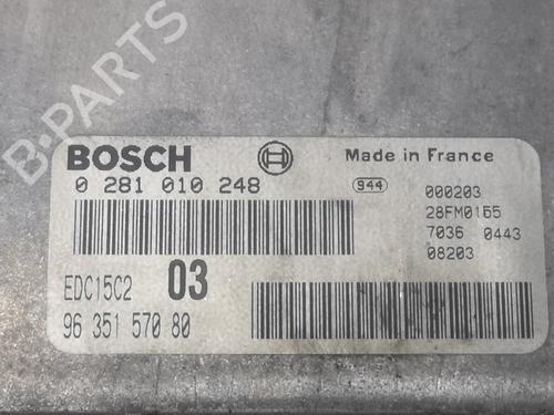 Engine control unit (ECU) PEUGEOT 406 (8B)  | BP15512912M57 