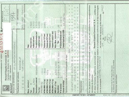 Engine control unit (ECU) RENAULT MEGANE II Saloon (LM0/1_)  | BP16126382M57 