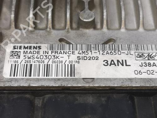 Engine control unit (ECU) FORD FOCUS II (DA_, HCP, DP)  | BP15240684M57 