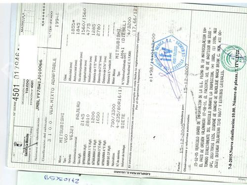 Engine MITSUBISHI PAJERO III (V7_W, V6_W)  | BP32192212M1 