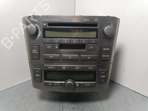 Radio TOYOTA AVENSIS Saloon (_T25_) 2.0 D-4D (CDT250_, CDT250R) | BP21559408E6 