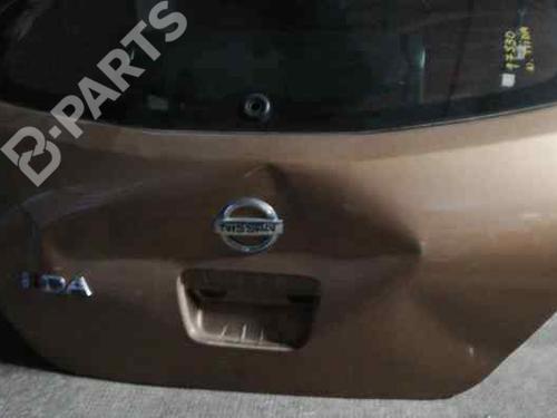 Tailgate NISSAN TIIDA Hatchback (C11) 1.5 dCi | BP5928669C6 