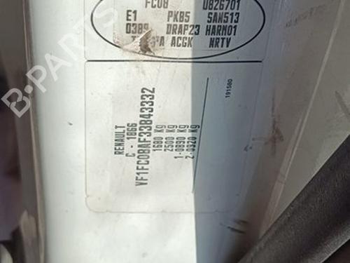 Left headlight RENAULT KANGOO (KC0/1_) 1.5 dCi | BP18971132C28 