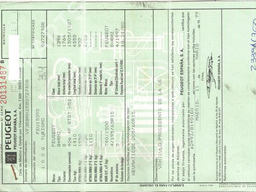 Engine control unit (ECU) PEUGEOT 406 (8B)  | BP12599047M57 