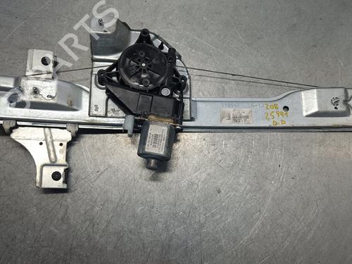 Used Front right window mechanism PEUGEOT 208 I (CA_, CC_) 1.6 HDi (92 hp) 19671710