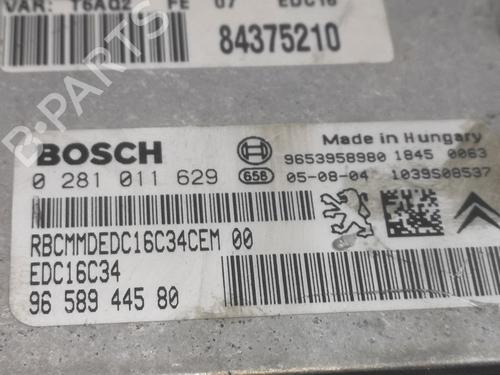 Engine control unit (ECU) PEUGEOT 307 Break (3E) 1.6 HDi 110 | BP16984384M57 