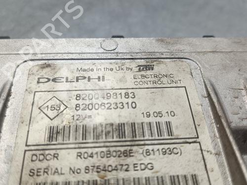 Engine control unit (ECU) RENAULT CLIO II (BB_, CB_)  | BP30115503M57 