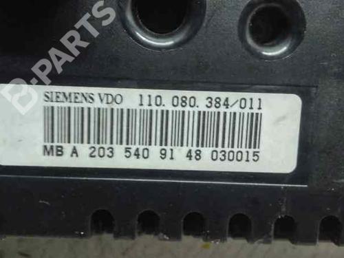 Instrument cluster MERCEDES-BENZ CLC-CLASS (CL203) CLC 220 CDI (203.708) | BP205356C47 
