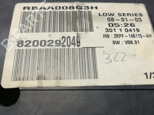 Instrument cluster RENAULT MEGANE II Saloon (LM0/1_) 1.9 dCi (LM0G, LM1G, LM2C) | BP29706037C47 