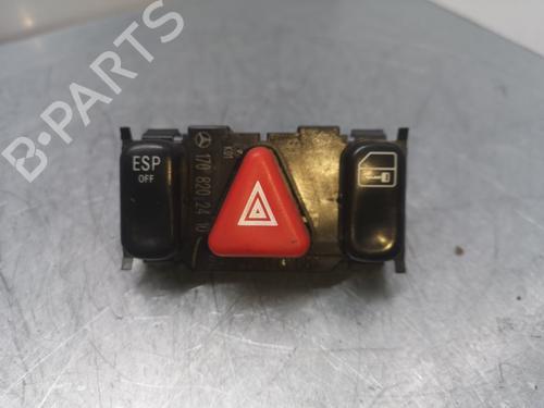 Used Warning switch MERCEDES-BENZ SLK (R170) 200 Kompressor (170.444) (163 hp) 16250691