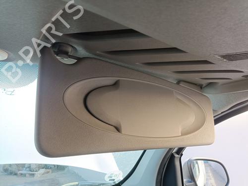 Right sun visor RENAULT KANGOO / GRAND KANGOO II (KW0/1_) 1.5 dCi 70 (KW0V, KW0A) (68 hp) 17991536