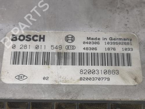 Engine control unit (ECU) RENAULT SCÉNIC II (JM0/1_) 1.9 dCi (JM0G, JM12, JM1G, JM2C) | BP15239544M57 