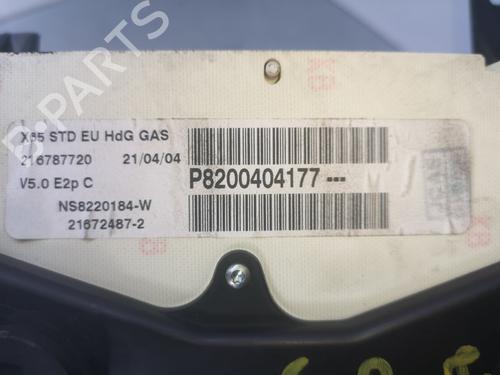 Instrument cluster RENAULT CLIO II (BB_, CB_)  | BP17640548C47 