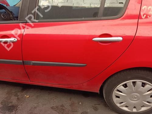 Used Left rear door RENAULT CLIO III (BR0/1, CR0/1) 1.5 dCi (BR17, CR17) (86 hp) 12498402
