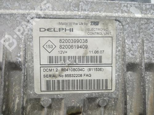 Engine control unit (ECU) RENAULT CLIO III (BR0/1, CR0/1) 1.5 dCi (BR17, CR17) | BP8620027M57 