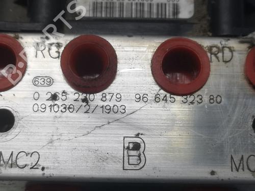 ABS pump PEUGEOT 3008 I MPV (0U_) 2.0 HDi 150 / BlueHDi 150 | BP11946626M43 